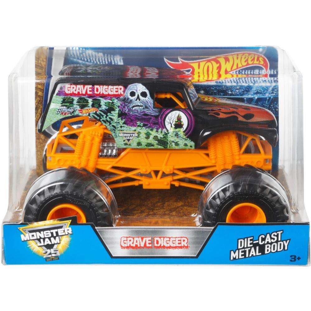 monster jam hot wheels grave digger
