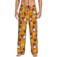 thumbnail image 2 of Kdxio Halloween Witches Gnome Print Men's Sleep Pajama Pant Lounge Pants with Pockets, 2 of 8