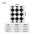thumbnail image 6 of Marble Check Diagonal Black White Gaming Mouse Pad 10 x 12 inch Rectangle Computer Mousepad Mat Non-Slip Rubber Base for Office Laptop PC, 6 of 6