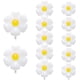 thumbnail image 1 of 12 globos de margaritas, 3 tamaños de globos de flores blancas para decoraciones de cumpleaños de margaritas, baby shower, boda, suministros de decoración de fiesta de margaritas JAMW Sencillez, 1 of 5