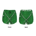 thumbnail image 3 of Gukieu Golf Sport Club Print Women's Sports Shorts with Drawstring Elastic Waistband for Running, Yoga, Fitness-X-Large, 3 of 7