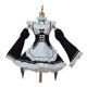 thumbnail image 1 of Vestido de sirvienta blanco y negro, disfraz de Halloween, disfraz de anime, traje de sirvienta de esmoquin para las cuatro estaciones, 1 of 13
