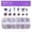 I, variant on 12 Grids Nail Decorations Set Heart Shape Flatback Gems Rhinestones for DIY Manicure Designs Jewelry Accessories