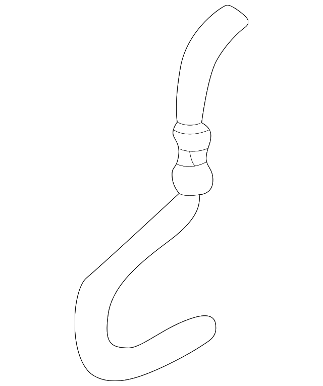Genuine Honda Reservoir Hose 53733-S9A-003
