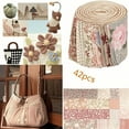 thumbnail image 3 of iMzoon 42 Pcs Jelly Roll Fabric Strips for Quilting Sewing-2.6 Inch Precut Cotton Floral Fabric Strips Bundles, Perfect Quilting Fabric for Sewing,DIY Sewing Supplies(Brown), 3 of 8
