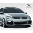 thumbnail image 2 of 2011-2014 Volkswagen Jetta Duraflex R Look Front Bumper Cover - 1 Piece, 2 of 7