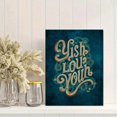 thumbnail image 2 of UXIEQU Wish You Love Canvas Wall Art 15.75x11.81 Inches, 2 of 8