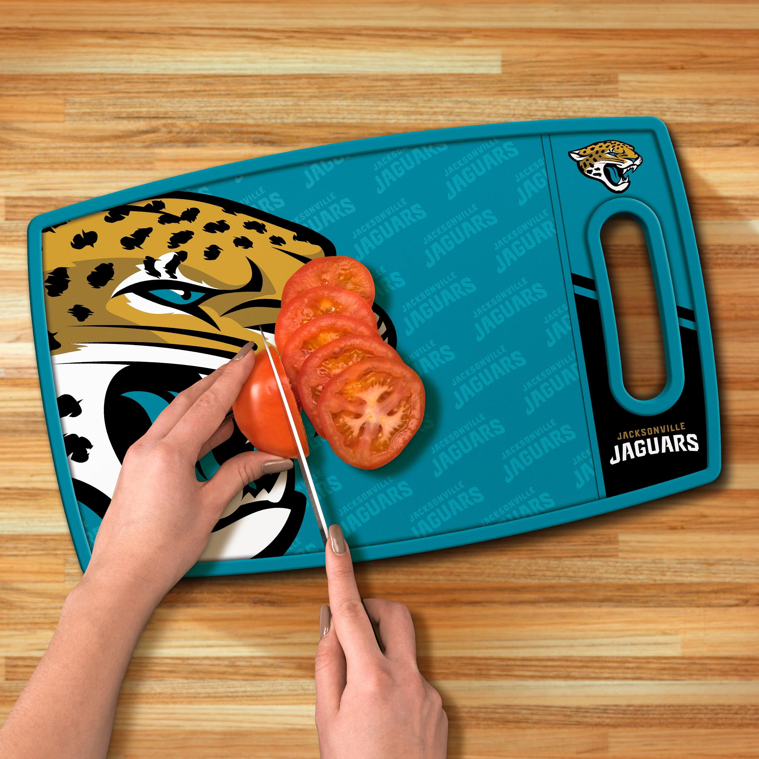 YouTheFan NFL Jacksonville Jaguars Logo Series Cutting Board