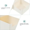 thumbnail image 4 of SEWACC 2Pcs Outdoor Storage Box White Japanese-style Storage Box for Dormitories, 4 of 6