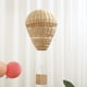 thumbnail image 4 of Globo aerostático de ratán tejido (1 unidad) para decoración de habitación infantil, adorno preescolar o accesorio para fotos, 4 of 8
