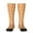2 Black-2, variant on Cute Fox Faces Pattern Knee Socks, High Socks Long Stretchy Sock Women Knee High Stocking, Long Socks for Women