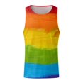 thumbnail image 4 of Mens Tank Tops Summer Tie Dye Beach Tank Tops Workout Gym Sleeveless Shirt Hawaiian Graphic Tank Top Men Vintage Beach Shirts, 4 of 5