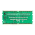 thumbnail image 1 of Tarjeta comprobadora de ranuras de memoria RAM DDR5 con luces LED portátil para PC, mantenimiento de memoria RAM de placa base, color verde, 1 of 14