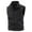 Black, variant on COSFO Fleece Vest for Men Casual Full Zip White Jacket Sleeveless Stand Colla with Pockets Slim Fit Mens Jacket