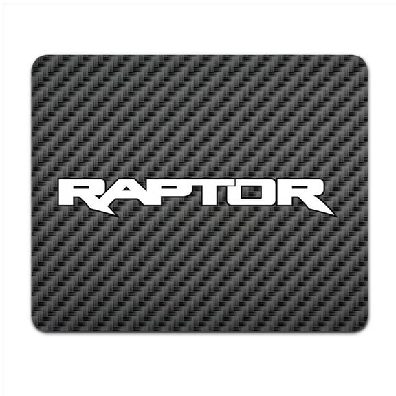 Ford F-150 Raptor 2017 up Black Carbon Fiber Texture Graphic PC Mouse Pad for Gaming and Office