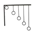 thumbnail image 4 of unbranded  Clothing Display Stand Hanging Coat Hooks Wall Mounted Hangers, 4 of 8