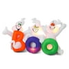 8' Long Airblown Inflatable 3 Ghosts "BOO"