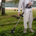 thumbnail image 6 of Weed Wacker Cordless Weed Eater,12V Edger Lawn Tool Lightweight Metal Cutting Blade Lawn Edger for Garden and Yard Bush Mowing, 6 of 9