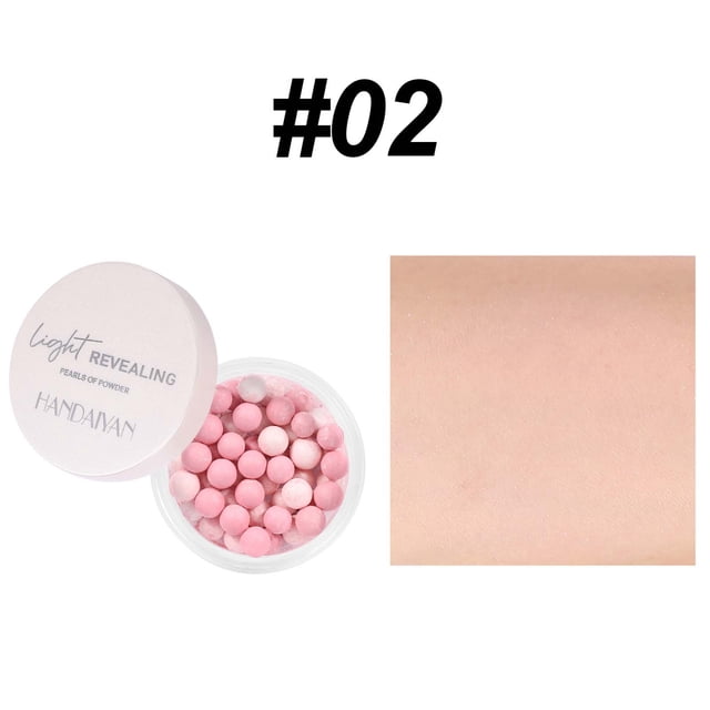 Bilqis Deals Five Color Setting Loose Powder Ball Pearl Oil Control Long-lasting No Powder Sticking No Makeup Peeling