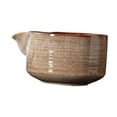 thumbnail image 3 of GROWTH TANK Ceramic Matcha Bowl Gift Mixing Bowl for Japanese Matcha Preparation Friends brown, 3 of 9