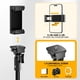 thumbnail image 4 of EMART 52’’ Tripod for iPhone, Adjustable Cell Phone Travel Tripod Stand with Remote for Video Recording, Flexible Smartphone Selfie Stand for Camera Ring Light Filming, 4 of 5