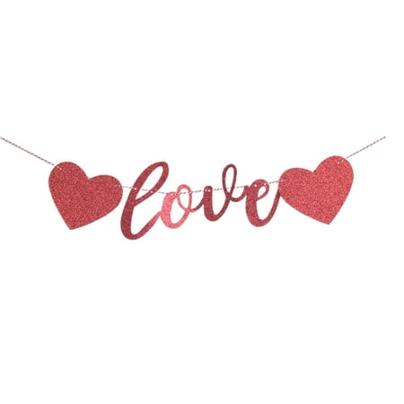

ZTTD Valentine s Day Home Decoration Pendant Wedding Wedding Room Pull Flag Holiday Decoration Layout Props A