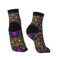 thumbnail image 4 of Bingfone Colorful Mexican Design Patterned Men'S Women'S Casual Cotton Socks, 4 of 9