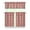 color-62, variant on Kitchen Curtains 36 Inch Short - 3 Panel Set, Rod Pocket Window Curtain, Boho Floral Tribal Style, 100% Polyester for Farmhouse, Kitchen, Cafe, Bedroom, Easy Wash