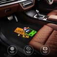 thumbnail image 4 of XMXT Waterproof Floor Mats for Cars, Game Sticker Handle Vintage Car Floor Mats All Weather Universal Fit Auto Carpet Car Accessories, 4 Piece, 4 of 6