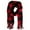 Black/Red, variant on David & Young Thick Buffalo Plaid Winter Scarf (Women)