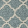 thumbnail image 6 of SAFAVIEH New York Shag Collection SG168D Blue / Ivory Rug, 6 of 6