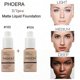 thumbnail image 2 of PHOERA 2pcs/set Liquid Coverage Foundation Facial Base Cream Brighten Moisturizer Mineral Full Cover Concealer Makeup TSLM1, 2 of 3