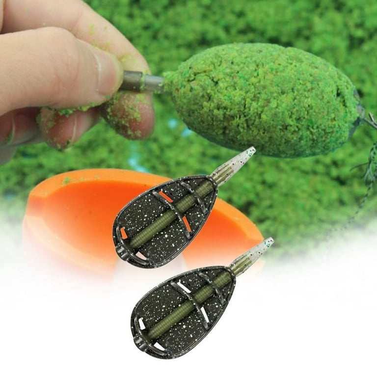 1Pc Inline Method Carp Fishing Feeder Mould Fishing Tackle Accessories  25/35/45G