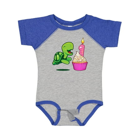 

Inktastic 1st Birthday Turtle Gift Baby Boy or Baby Girl Bodysuit