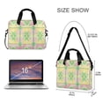 thumbnail image 3 of FORMRS 16" Laptop Bag Carrying Sleeve Case with Handle Travel Shoulder Briefcase, Retro Beige Stars, 3 of 8