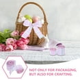 thumbnail image 2 of Multi Color Easter Plaid Ribbon for Bows and Home Decor 2 Rolls 450.00X4.50in, 2 of 9