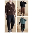 thumbnail image 3 of Sudadera con capucha suelta para mujer Sudaderas informales acolchadas cálidas con capucha Romacci Sudadera de mujer, 3 of 7