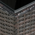 thumbnail image 5 of GDF Studio Iriat Outdoor Large and Medium Wicker Planters, Set of 2, Multibrown, 5 of 8
