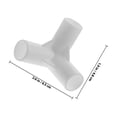 thumbnail image 2 of Greenadscape 20Pcs Tent Awning and Plastic Tee Connectors for Canopy Tent Construction, 2 of 8