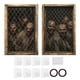 thumbnail image 1 of 2 piezas de pósteres de pared de Feliz Halloween, decoración temática de arte de pared, atmósfera aterradora Estilo F, 1 of 9