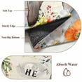 thumbnail image 6 of Round Area Rug 3.3 Ft, Easter Washable Non-Slip Circle Carpet for Living Room/Bedroom, Spring Watercolor Vintage Bunny Eggs Flower Low-Profile Small Kitchen Mats Collection Rugs for Indoor, 6 of 8
