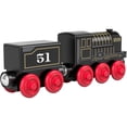 thumbnail image 3 of Thomas & Friends Wood Hiro Wooden Steam Engine Train Locomotive, 3 of 4