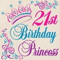 thumbnail image 3 of CafePress - 21St Birthday Princess Tote Bag - Unisex Canvas Tote Bag, Beige, 1-Piece, 3 of 8