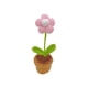 thumbnail image 2 of Ramo de Flores de Ganchillo Tejido a Mano Perfecl Flores Artificiales en Macetas para Adornos de Escritorio Rústicos Flor rosa, 2 of 8