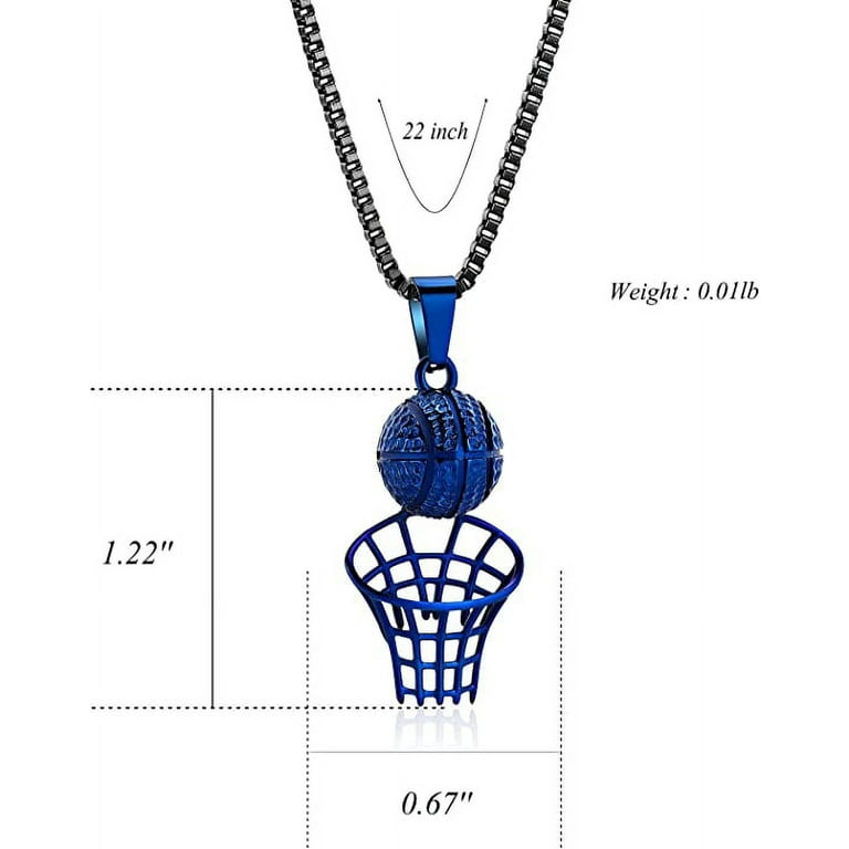 Basketball hot sale urn necklace