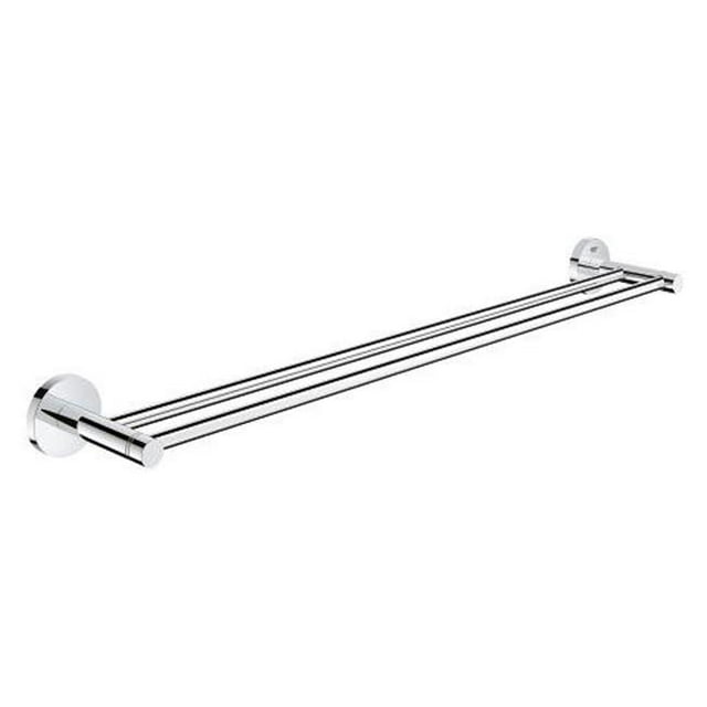 Grohe 40802001 Barre de Porte-Serviettes Double Essentiel&44; Chrome Starlight