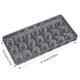 thumbnail image 3 of Molde de plástico con 21 cavidades para hacer bombones con forma de barril rayado, cupcakes y repostería DIY. Reutilizable para hacer caramelos y bombones., 3 of 8