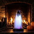 thumbnail image 4 of Halloween Night Light Ghost Battery Operated Color Changing LED Tabletop Decor by OVFUIZ, 4 of 6