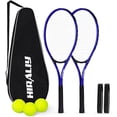 thumbnail image 1 of Raqueta de tenis HIRALIY para adultos, recreativa, para 2 jugadores, ligera, 1 of 8