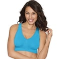 thumbnail image 2 of Hanes Women's Cozy Seamless Pullover Wireless Bra, Style G19F, 2 of 3
